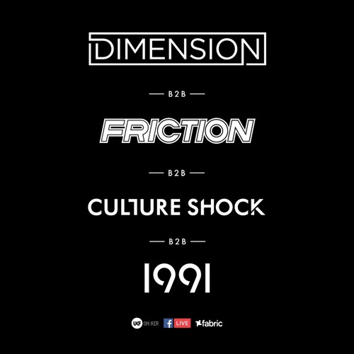 FABRICLIVE B2B - Dimension, Friction, Culture Shock, 1991