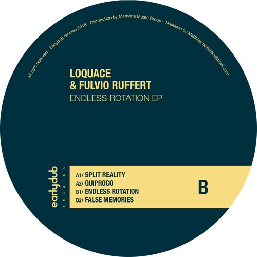 (EDRV07) Loquace & Fulvio Ruffert - Endless Rotation EP
