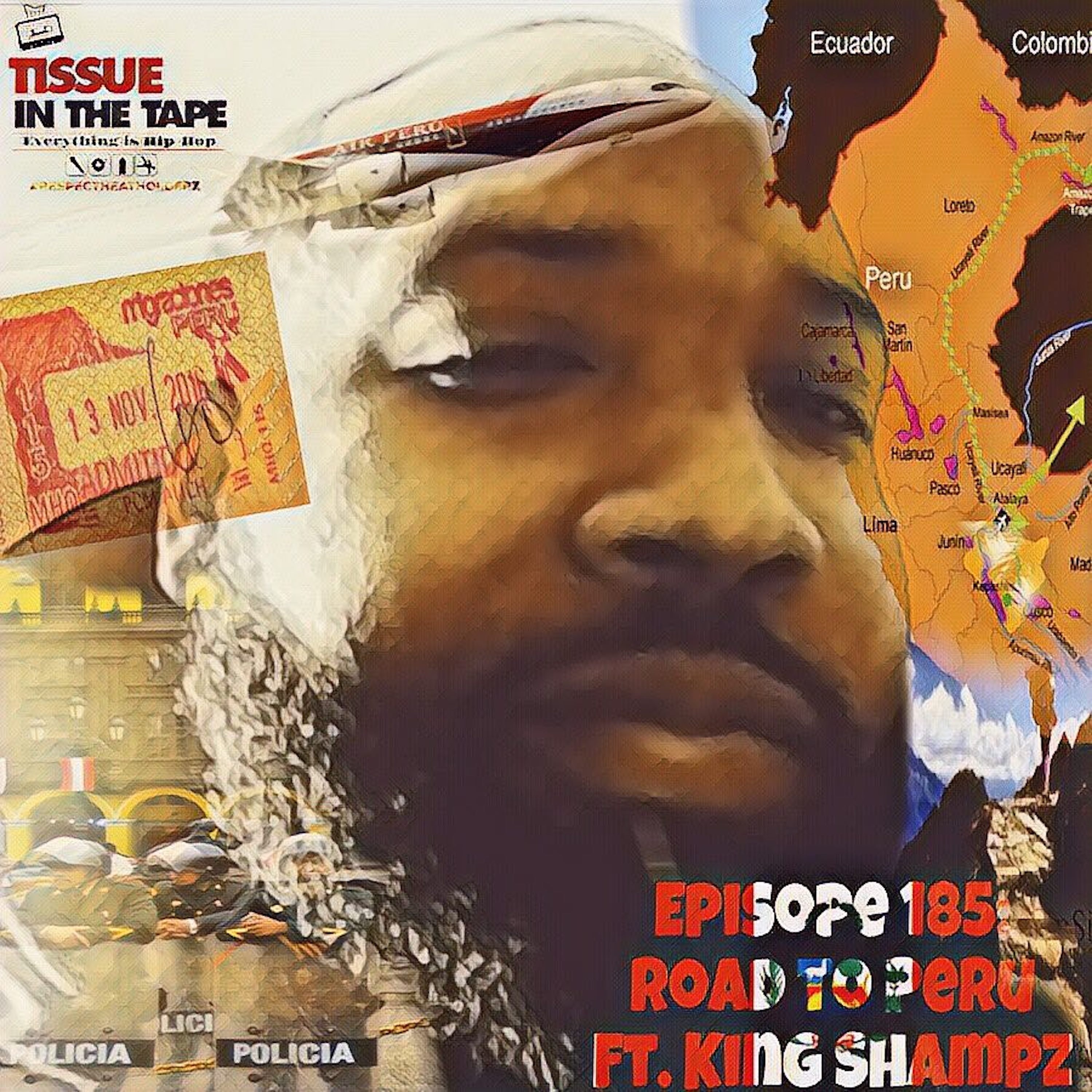 Tissue in The Tape The Hip-Hop Culture Podcast