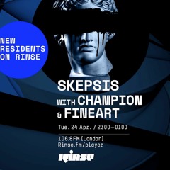 Rinse FM FineArt Guest Mix on Skepsis Show 24.4.18