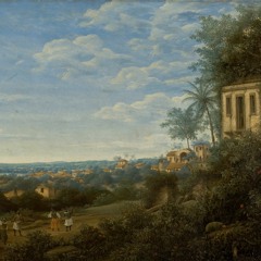Frans Post, Paisagem em Pernambuco com casa-grande, 1665, por Hélio Menezes