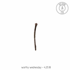 Worthy Wednesday - 4.25.18