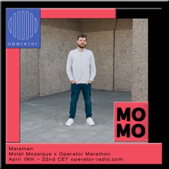 Marsman - Live @ MoMo - 20th April 2018