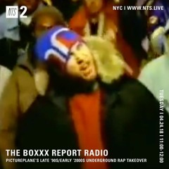 NTS RADIO BOXXX REPORT (late 90's early 2000's indie rap mix)
