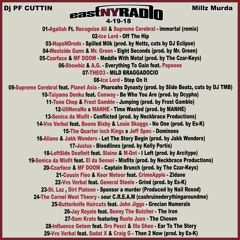 EastNYRADIO 4 - 19 - 18 All NEW HIPHOP MIX PF CUTTIN