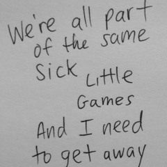 Sick Little Games - All Time Low Cover