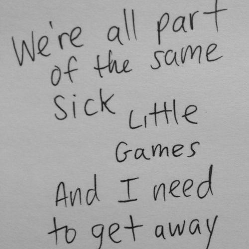Sick Little Games - All Time Low Cover