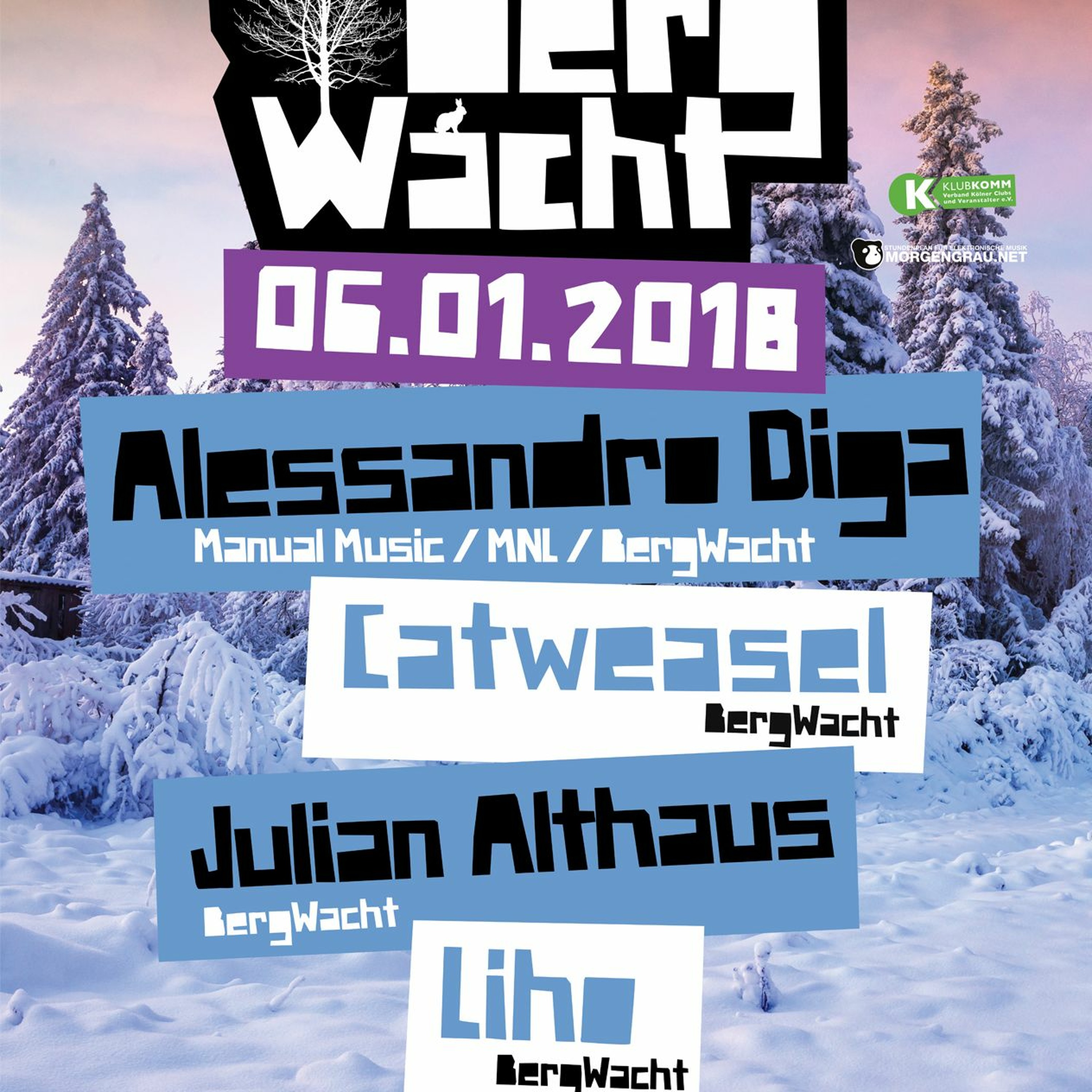 Catweasel @ BergWacht Artheater Cologne 06.01.2018 episode artwork