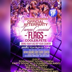 "FLAGS COOLER FETE 2018" @THE BOUNCE BOY EVENT CENTER,TAMPA FLORIDA.