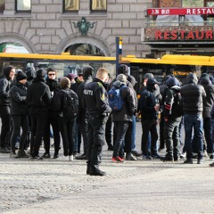 "Pas på dig selv" besked fra autonom til Rasmus Paludan om 1. maj 2018 i Fælledparken