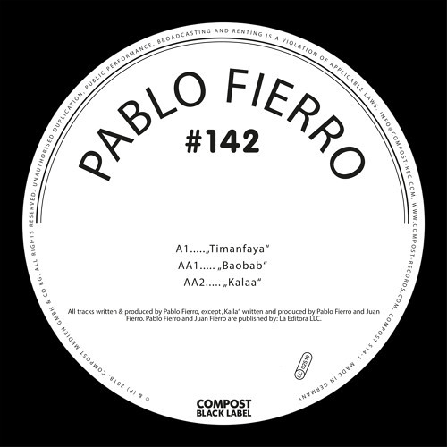 PREMIERE : Pablo Fierro - Kalaa [Compost]