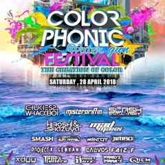 OPITT & EJAT RAFAEL Live Colorphonic Water Gun Festival at ESPERANCE KL 28 April 2018