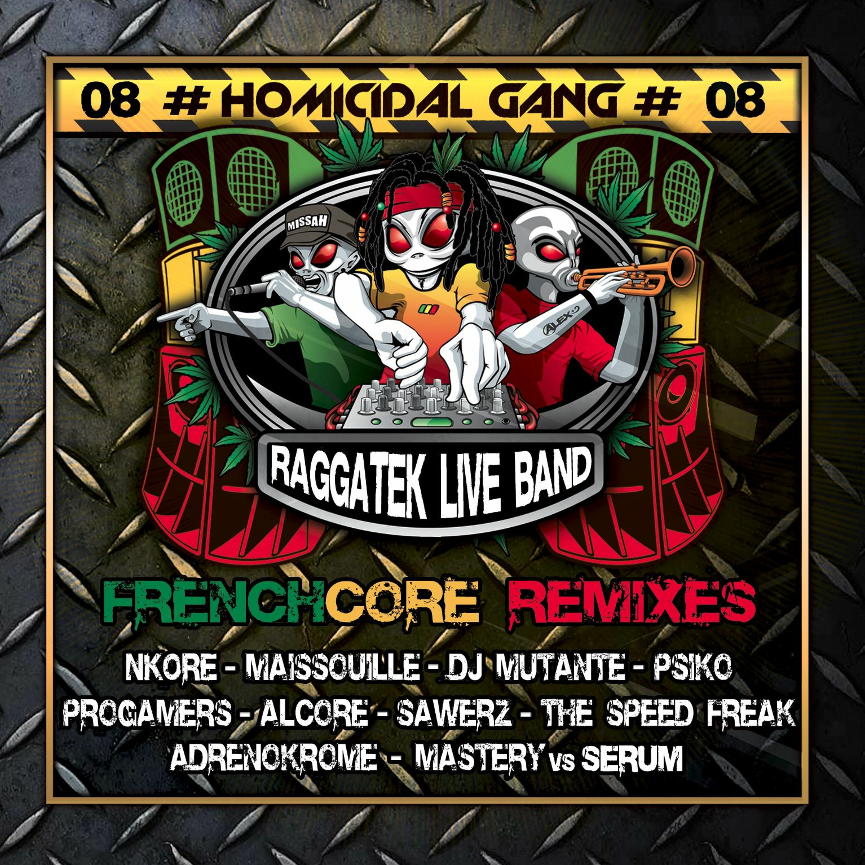 Full playlist - Raggatek, Tribe, Tribecore, Frenchcore, Hi-Tech Trance