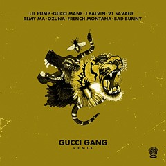Lil Pump "Gucci Gang Remix" Feat. 21, Bad Bunny, French Montana, Ozuna, J Balvin, Gucci Mane