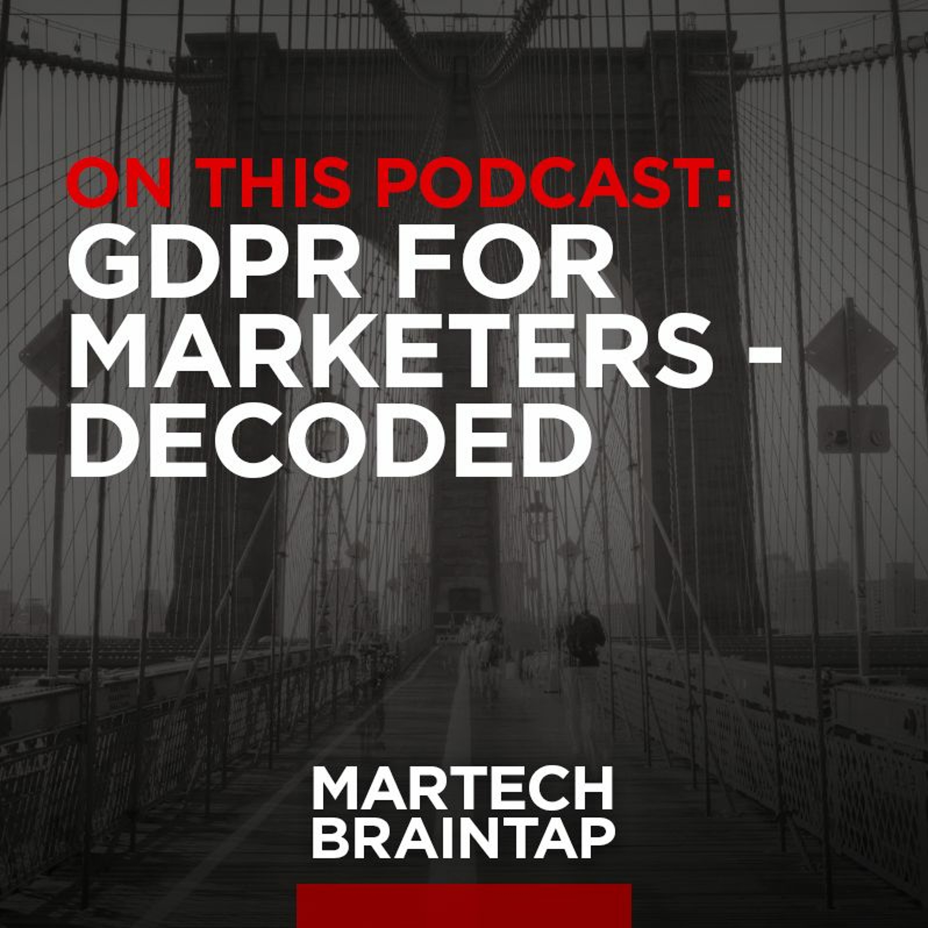 S2E1: GDPR for Marketers - DECODED episode artwork