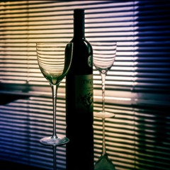 The Bottle Unopened & Glasses Empty