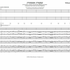 Protean Profile - for two pianos and computer (2006)