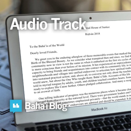 Audio Recording of Ridvan Message 2018