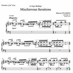Mischievous Iterations for Harpsichord