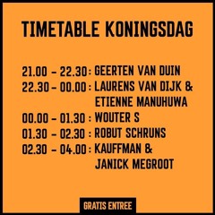 Kauffman & Janick Megroot @ G2C Koningsdag 2018