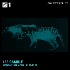 Lee Gamble - NTS RADIO (APR 18')