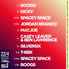 Dicky live @ Revolver Upstairs - Thick as Thieves present Mat.Joe - 9:00-10:30am - 22/04/18