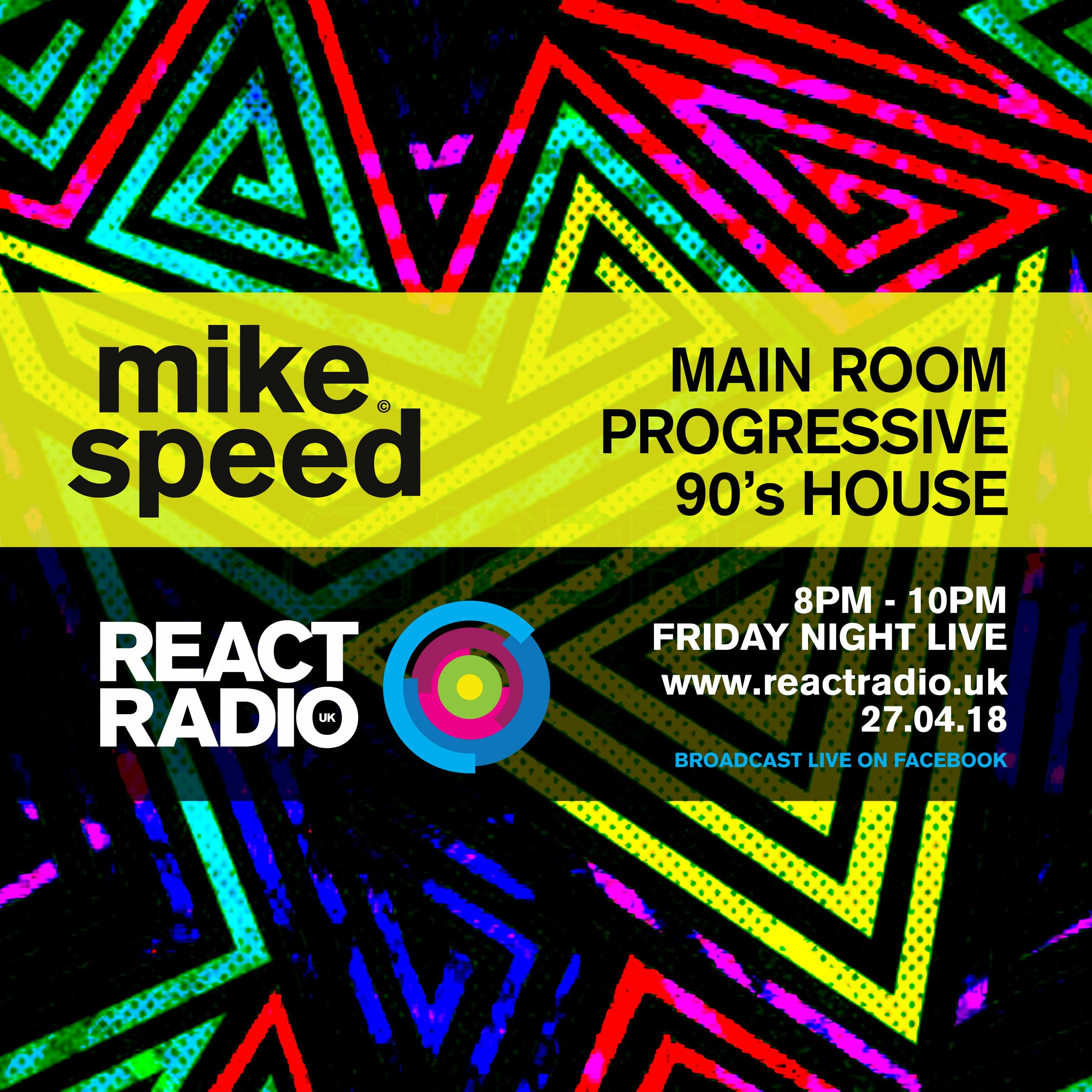 Mike Speed | React Radio UK Show | www.reactradio.uk | Underground & Oldskool Beats