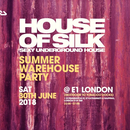 Stream House of Silk Part 22 (Promo Mix) Mixed By DJ S for Sat 30th