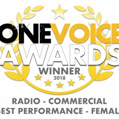 One Voice Award  - Best Female Performance - Radio Commercials for The Samaritans