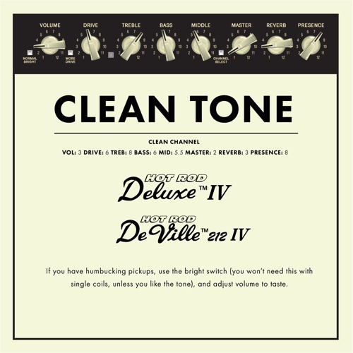 Fender clean tone deals
