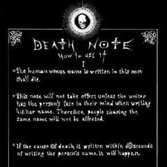 DEATH NOTE (Feat. KiLLZ)