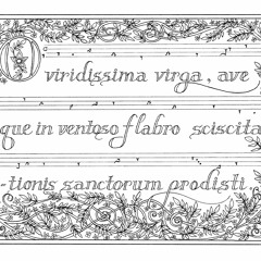 O Viridissima Virga (Hildegard von Bingen)