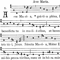 Ave Maria (Gregorian Chant)