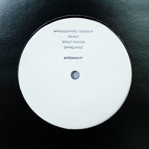 Daniel Holt - Floating Mansions [MTRONW001]