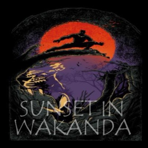 Sunset in Wakanda
