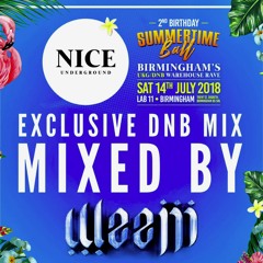 EXCLUSIVE NICE UNDERGROUND DNB MIX BY WEEJII