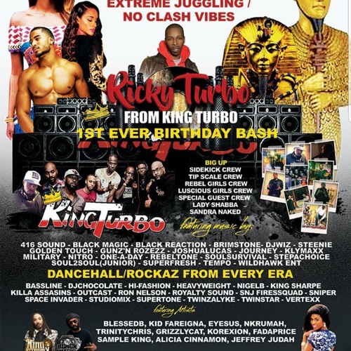 RICKY TURBO BDAY BASH - SAC/DJ WIZ/MILITARY/ONE A DAY/BLACK REACTION/BLACK MAGIC  @TOPAZ 4.5.18