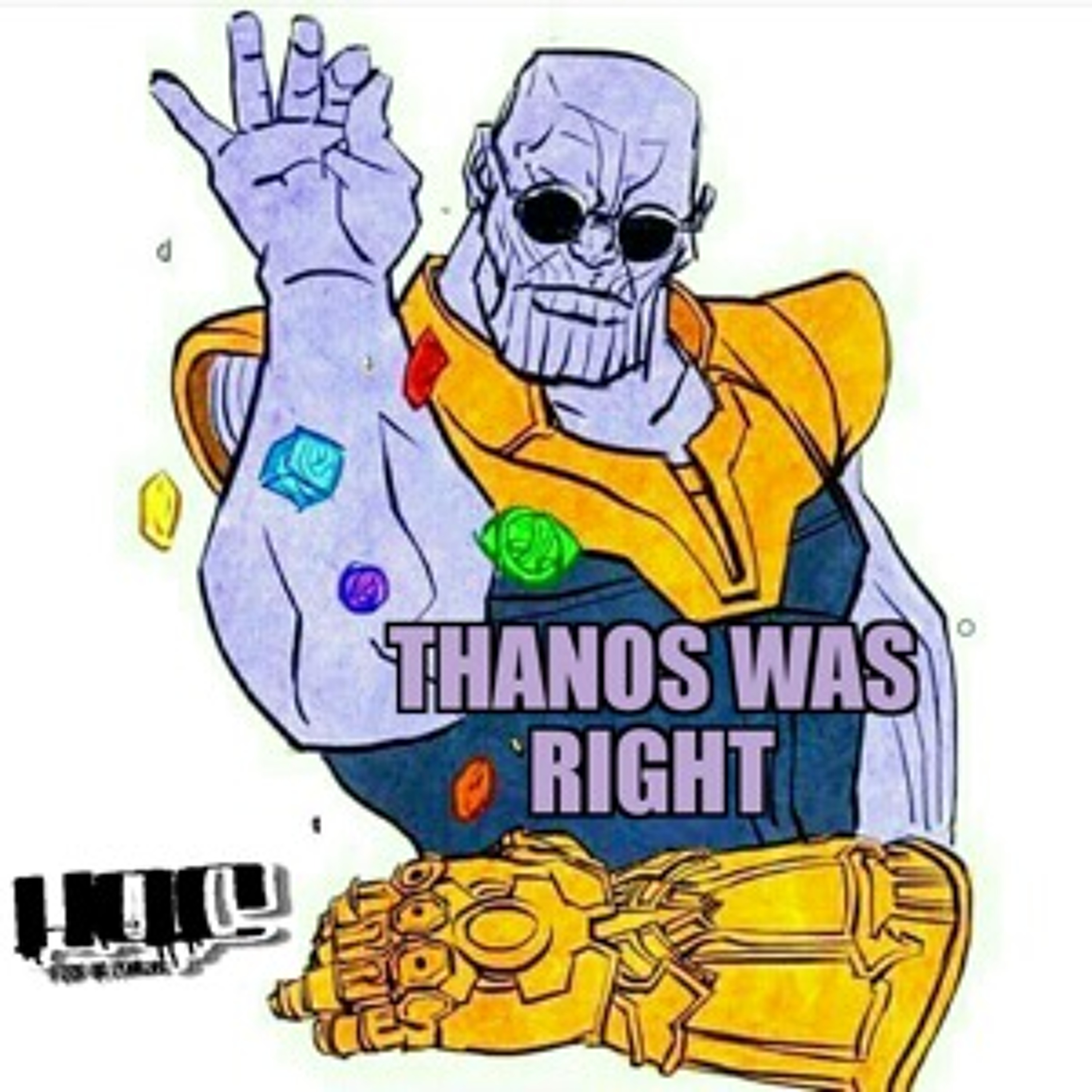 Episode 43- Thanos Was Right! episode artwork