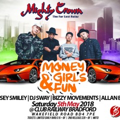 LIVE AUDIO : BIZZY MVTS JUGGLING @ MONEY N GIRLS & FUN BRADFORD 2018