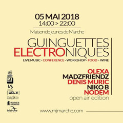 NoDem @ Marche en Famenne | Les Guinguettes Electroniques (05.05.2018)