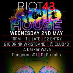 jacki-e - A Darker Wave DJ set recorded live at Riot 43, Club 43, Northampton, 02/05/2018