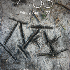 The shower is running