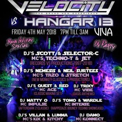 DJ's Tomo & Wardle MC Intense - Velocity Vs Hangar 13 4-05-18
