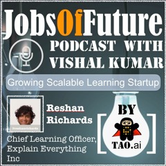 @ReshanRichards on creating a learning startup for preparing for #jobsoffuture