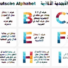 الحروف - الأبجدية - الألمانية - Das - Deutsche - Alphabet