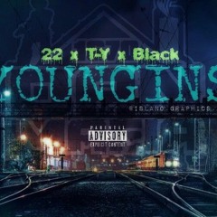 22 X T-Y X BLACK - YOUNGINS