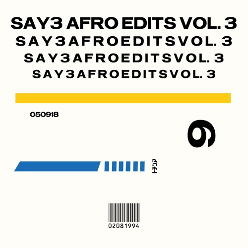 Spilt In De Middle (SAY3 AFRO EDIT)