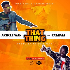 That Thing ft Patapaa