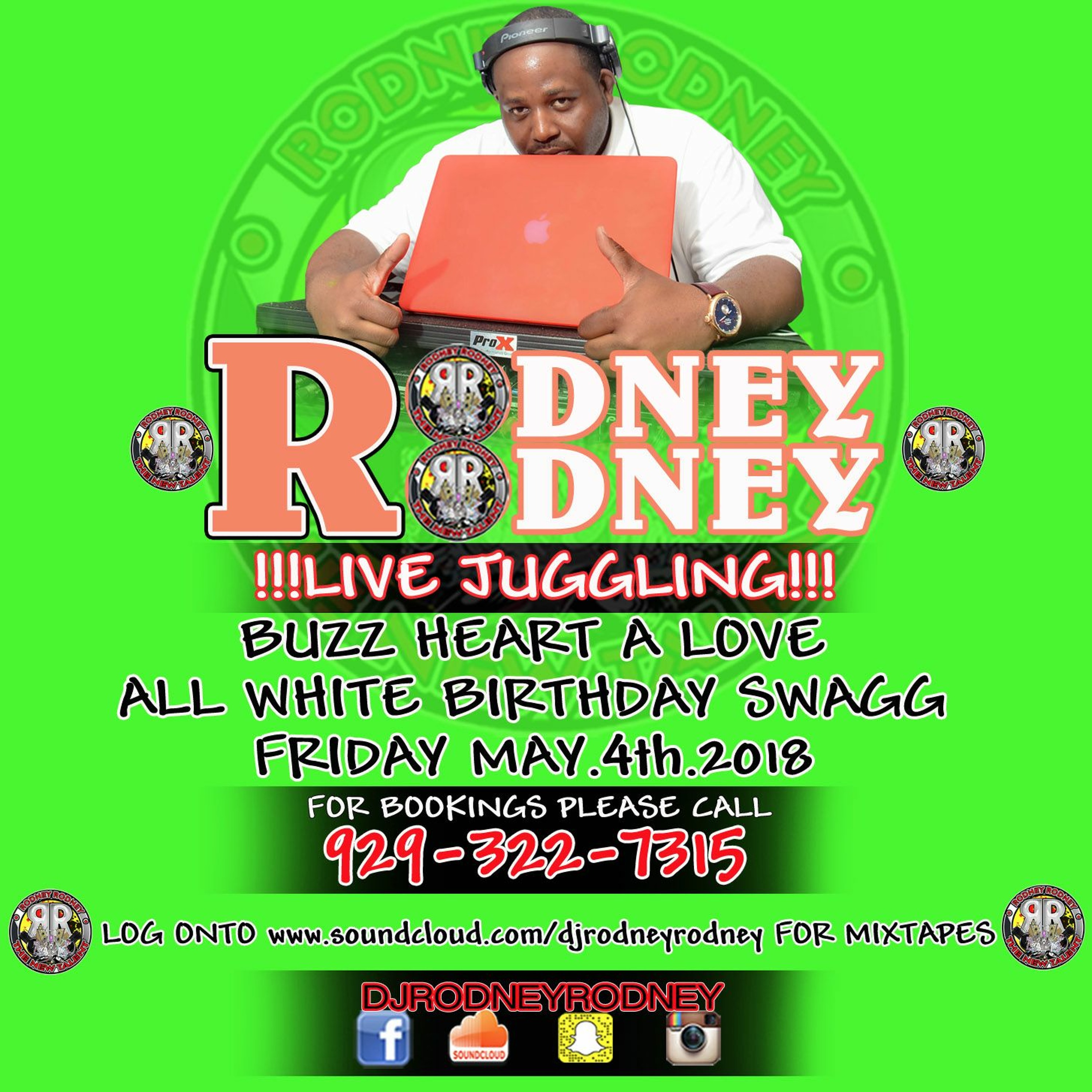 RODNEYRODNEY LIVE JUGGLING BUZZ HEAR A LOVE ALL WHITE BIRTHNIGHT SWAGG episode artwork