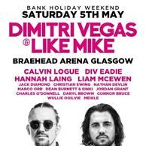 Daryl Brown B2B Jordan Grant @ Colours Presents - DV & LM Live @ Braehead Arena, Glasgow